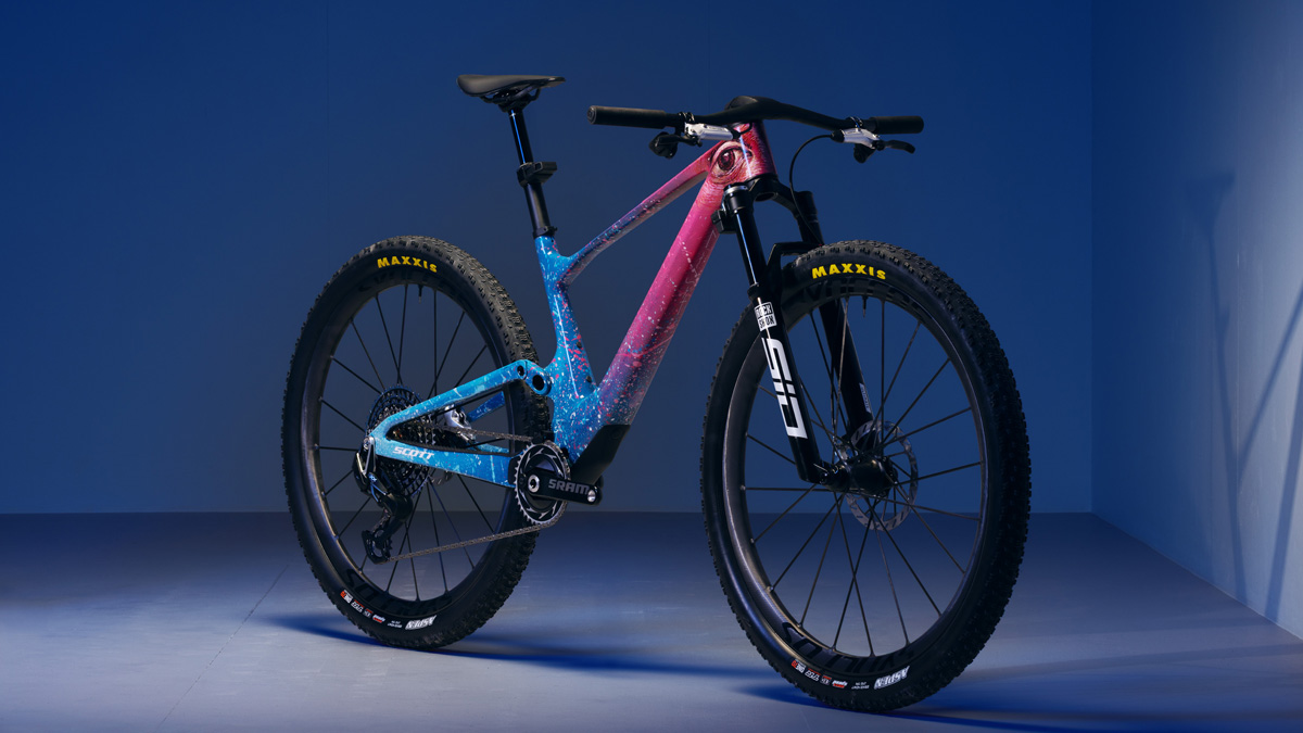 SCOTT Bike Spark RC paint by Lionel Smit artist