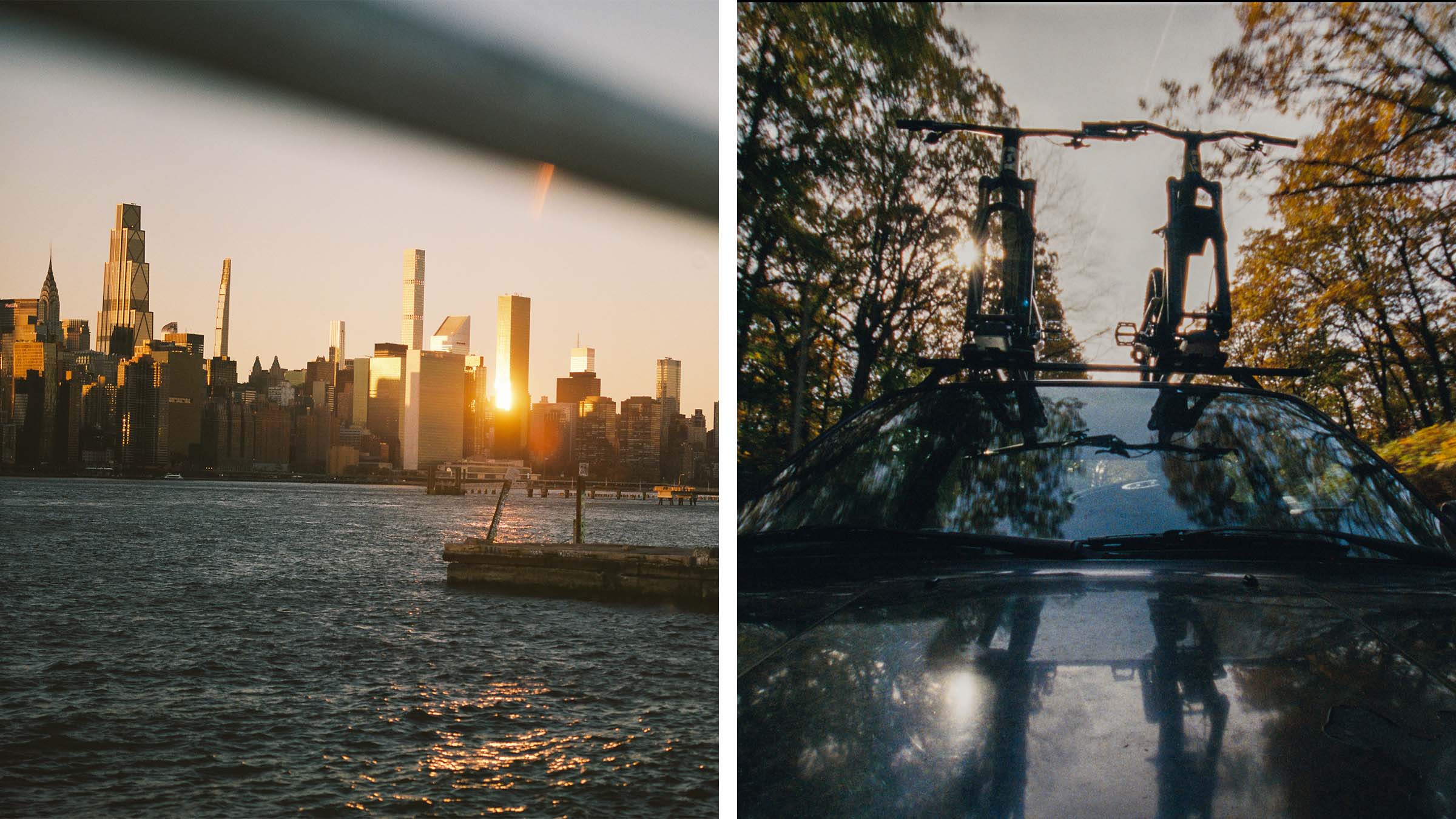 Drew Boxold, Tanner Stephens, and Wiley Kaupas leaving Brooklyn for Thunder Mountain in East Berkshire Massachusetts. 