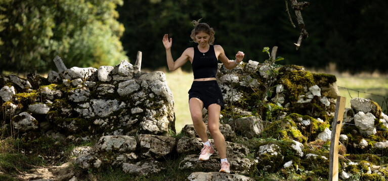 Women's trail running bra Scott Endurance (Black) - Alpinstore