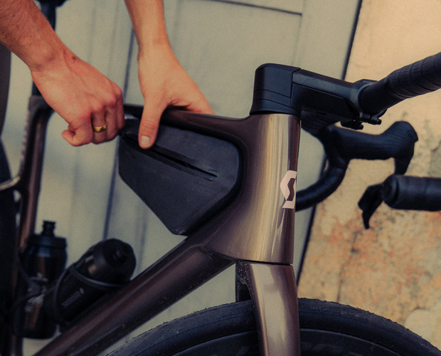 Integrated storage to carry your essential